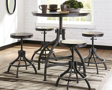 Odium Counter Height Dining Table and Bar Stools (Set of 5)