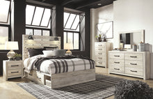 Cambeck Panel Bed with Under Bed Storage