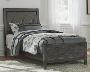 Delmar Upholstered Panel Bed