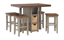 Lettner Counter Height Dining Table and Bar Stools (Set of 5)