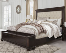 Brynhurst Upholstered Bed with Storage Bench