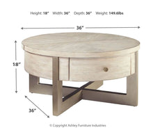 Urlander Coffee Table with Lift Top