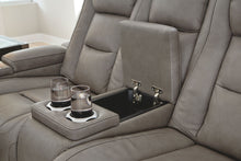 The Man-Den Power Reclining Loveseat with Console