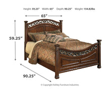 Leahlyn Panel Bed