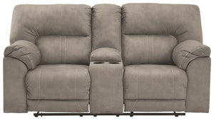 Cavalcade Power Reclining Loveseat with Console