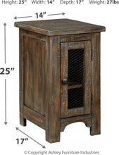 Danell Ridge Chairside End Table