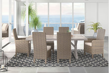 Beachcroft Dining Table with Umbrella Option