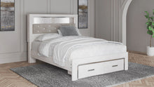 Altyra Panel Bookcase Bed with Storage