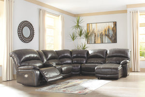 Hallstrung Power Reclining Sectional with Chaise