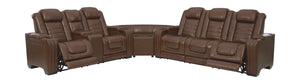 Backtrack Power Reclining Loveseat with Console