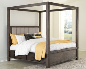 Dellbeck Storage Canopy Bed