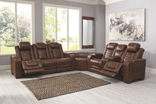 Backtrack Power Reclining Loveseat with Console