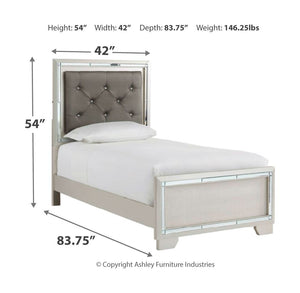 Lonnix Panel Bed