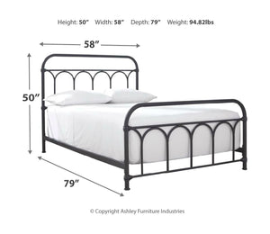 Nashburg Metal Bed