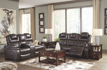 Warnerton Power Reclining Loveseat with Console