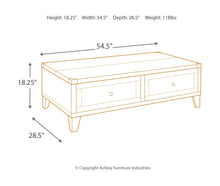 Todoe Coffee Table with Lift Top