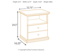 Maribel One Drawer Nightstand