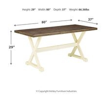 Preston Bay Dining Table with Umbrella Option