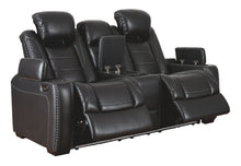 Party Time Power Reclining Loveseat with Console