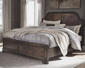 Adinton Storage Panel Bed