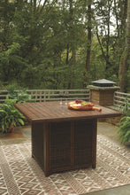 Paradise Trail Bar Table with Fire Pit