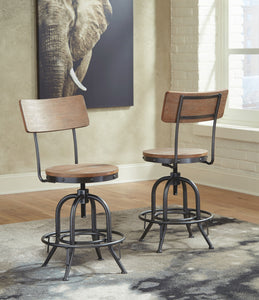 Pinnadel Counter Height Bar Stool