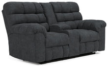 Wilhurst Reclining Loveseat with Console