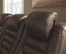 Game Zone Power Reclining Loveseat with Console