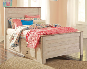 Willowton Storage Panel Bed