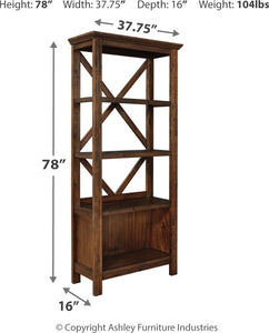 Baldridge 75" Bookcase