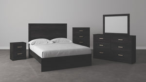 Belachime Panel Bed