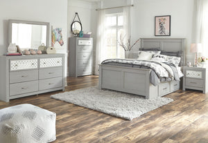 Arcella Panel Bed with Storage