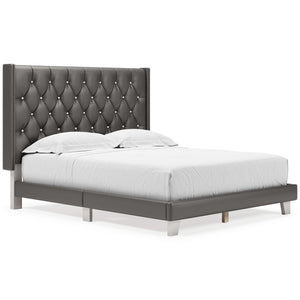 Vintasso Upholstered Bed