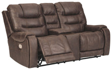 Yacolt Power Reclining Loveseat with Console