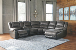 Nantahala Reclining Sectional with Chaise