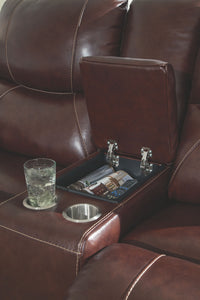 Dellington Power Reclining Loveseat with Console