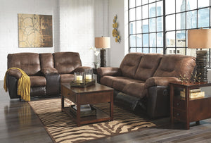 Follett Reclining Loveseat with Console