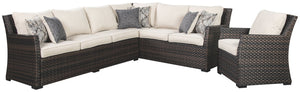 Easy Isle 3-Piece Sofa Sectional/Chair with Cushion