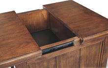 Woodboro Media End Table with Power Outlets