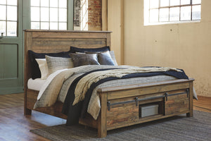 Sommerford Panel Bed with Storage