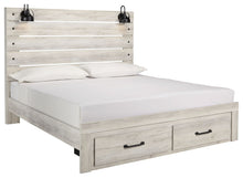 Cambeck Panel Bed with Storage