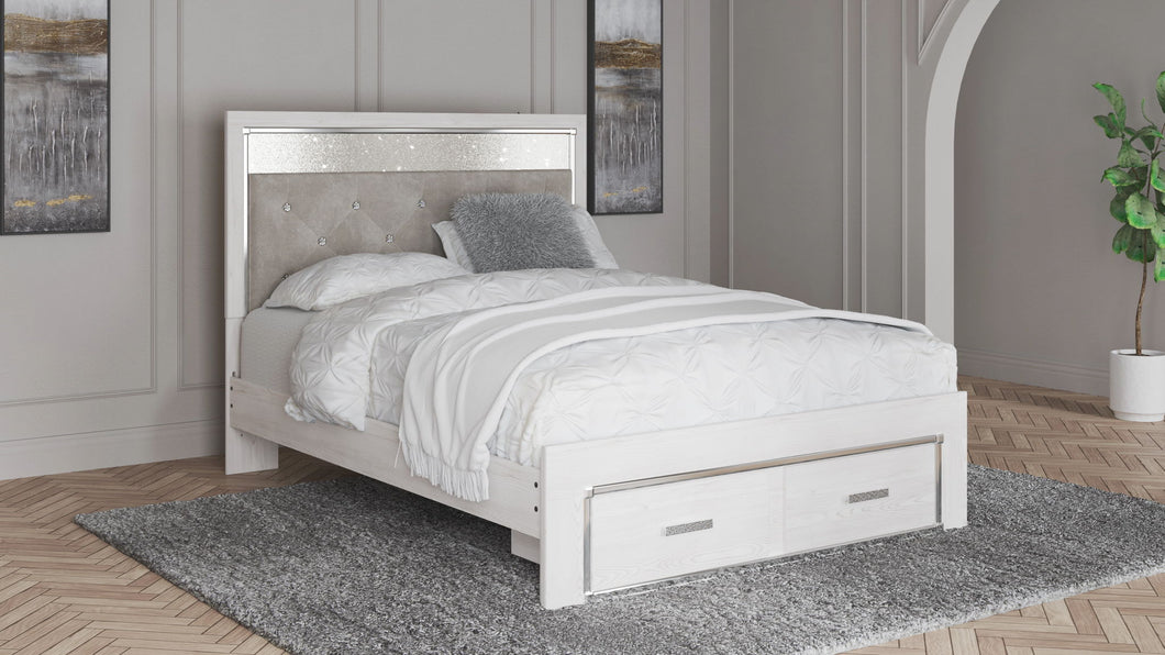 Altyra Panel Bed with Storage