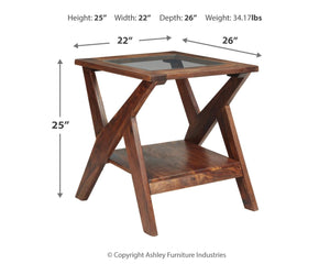 Charzine End Table