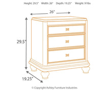 Coralayne Nightstand