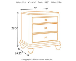 Coralayne Nightstand