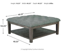 Borlofield Coffee Table Ottoman