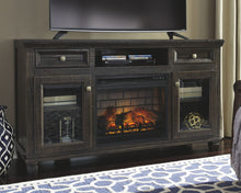 Townser 62" TV Stand with Electric Fireplace