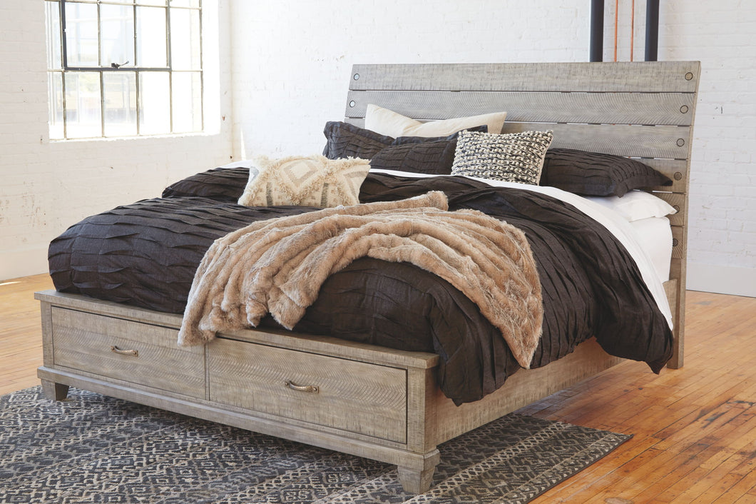 Naydell Storage Panel Bed