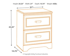 Barchan Nightstand