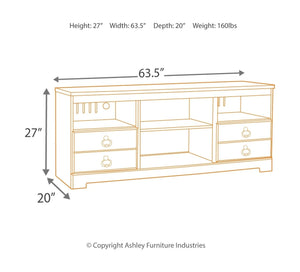 Willowton 4-Piece Entertainment Center